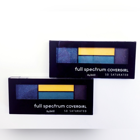 COVERGIRL So Saturated Quad Palette, Eclipse, 0.06 Ounce, 4 Shades (2 pack) - Picture 6 of 8